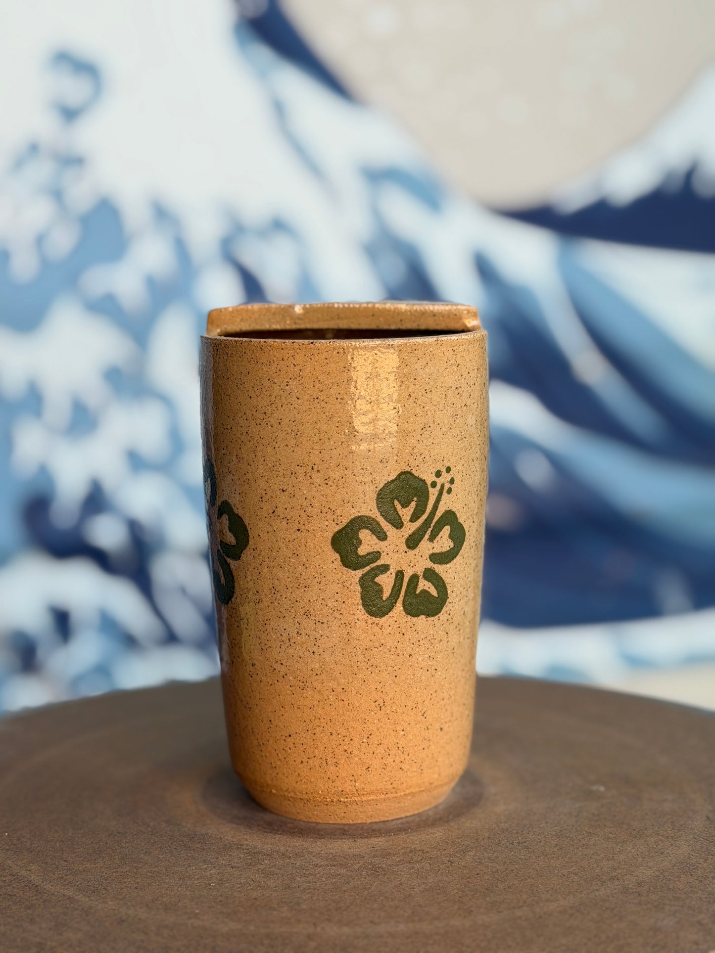 Hibiscus to-go mug | Tall