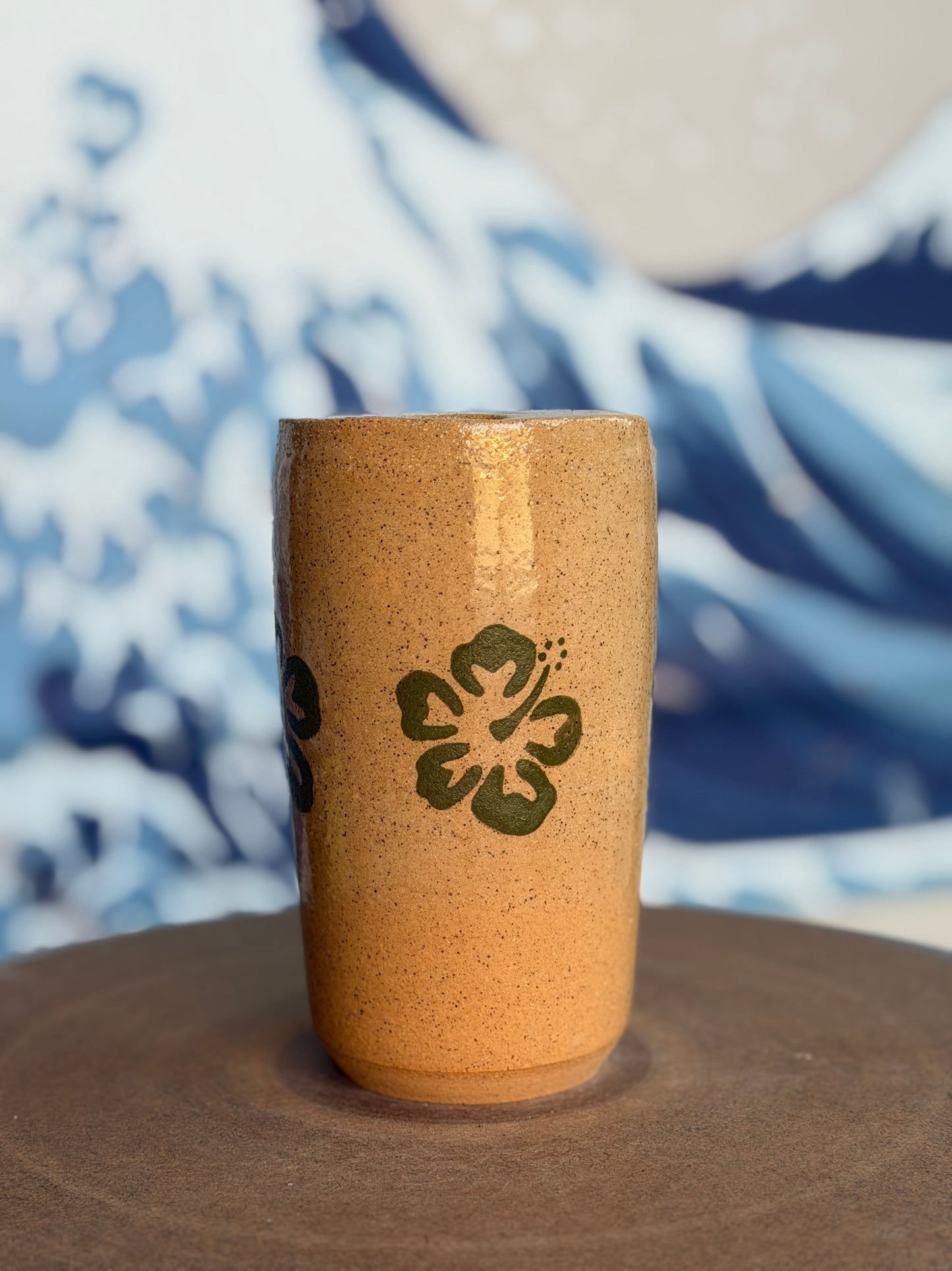 Hibiscus to-go mug | Tall