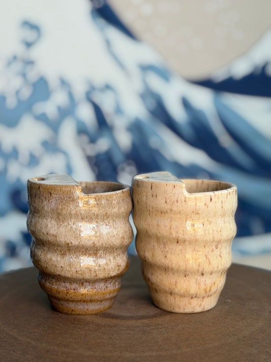 White Wash Swirl to-go mug | Small