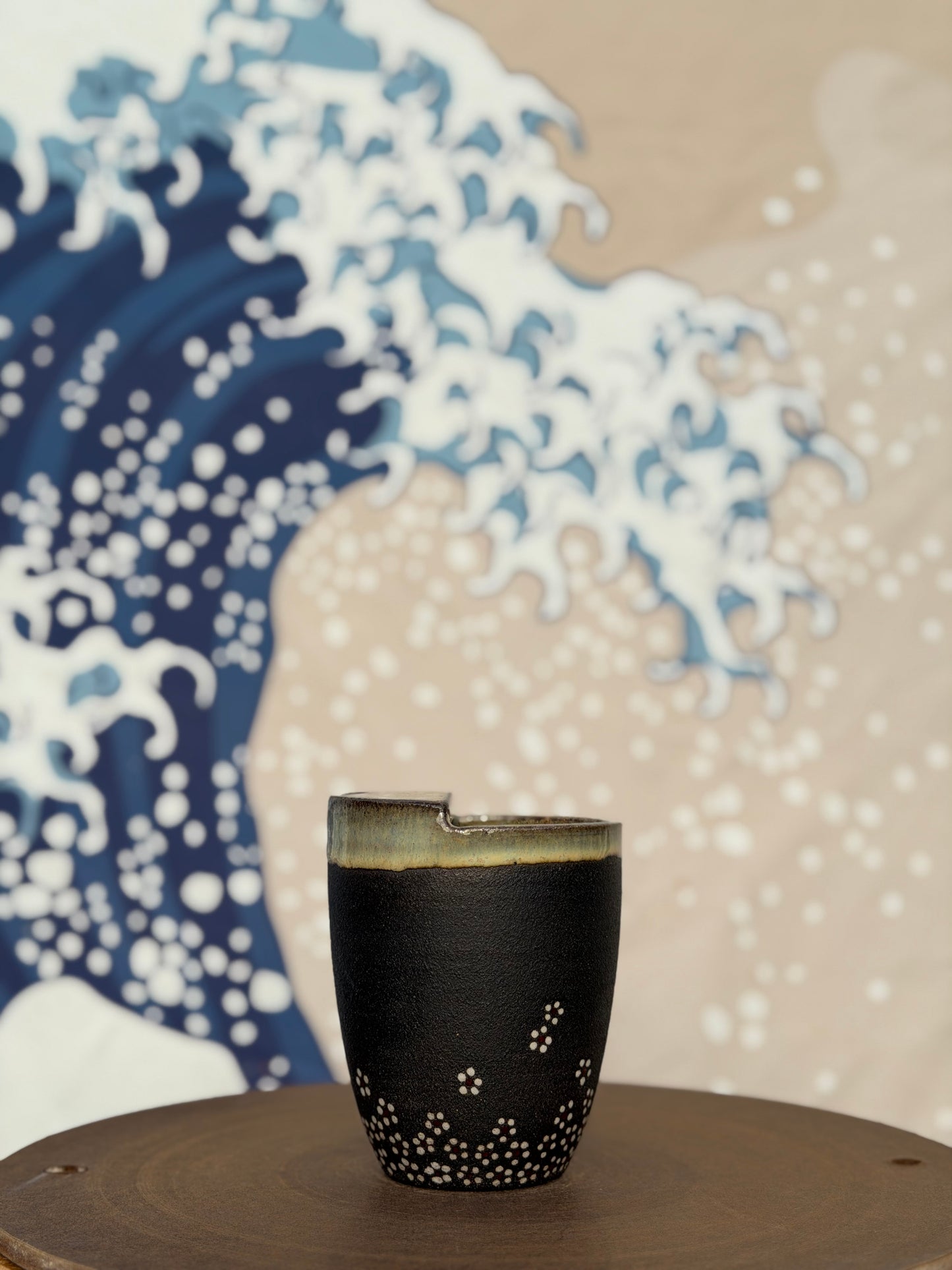 Dark Daisy to-go mug | Small