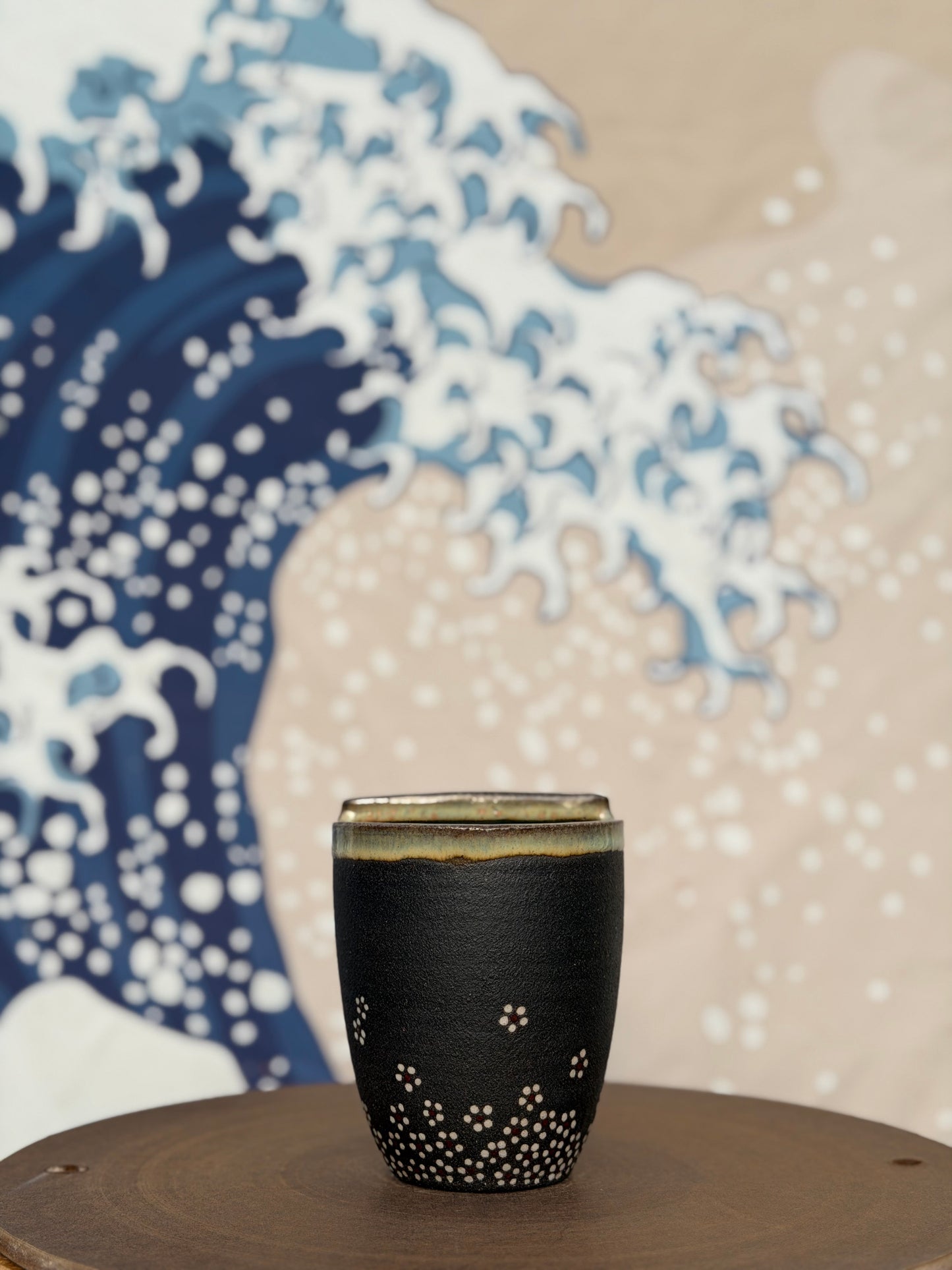 Dark Daisy to-go mug | Small