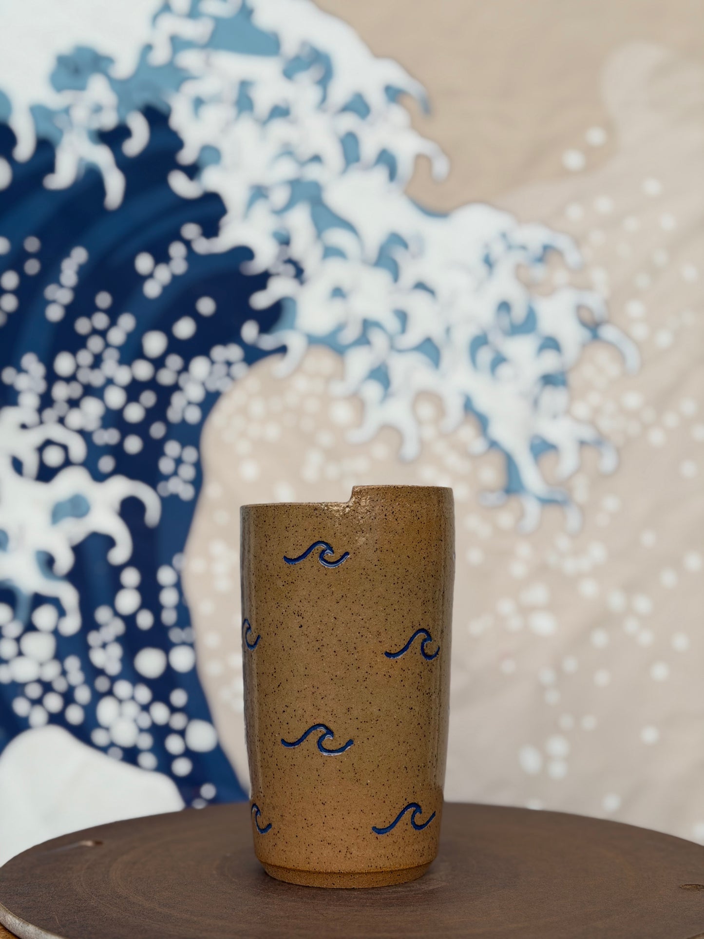 Waves to-go mug | Tall