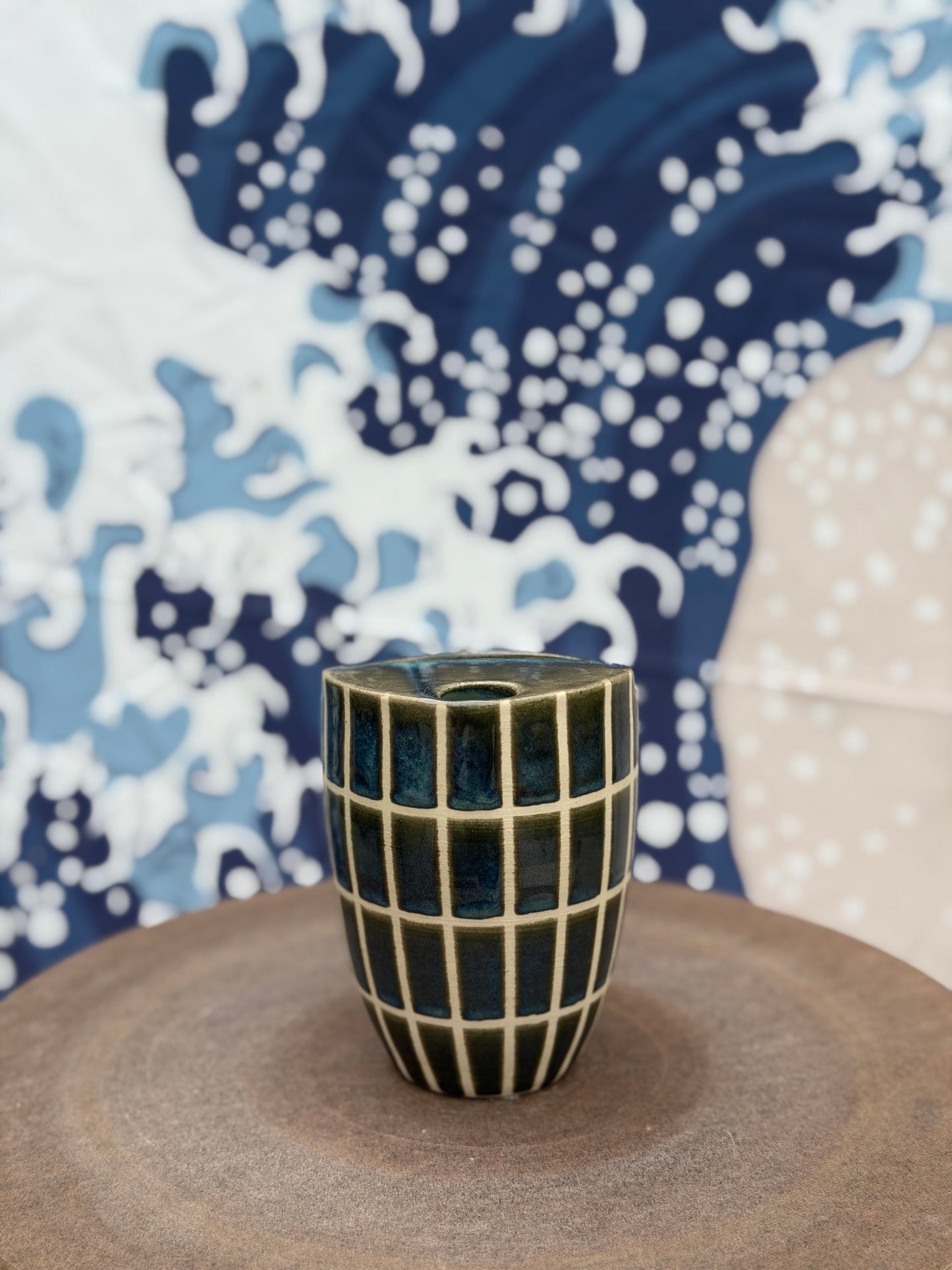 Green Tiles to-go mug | Small