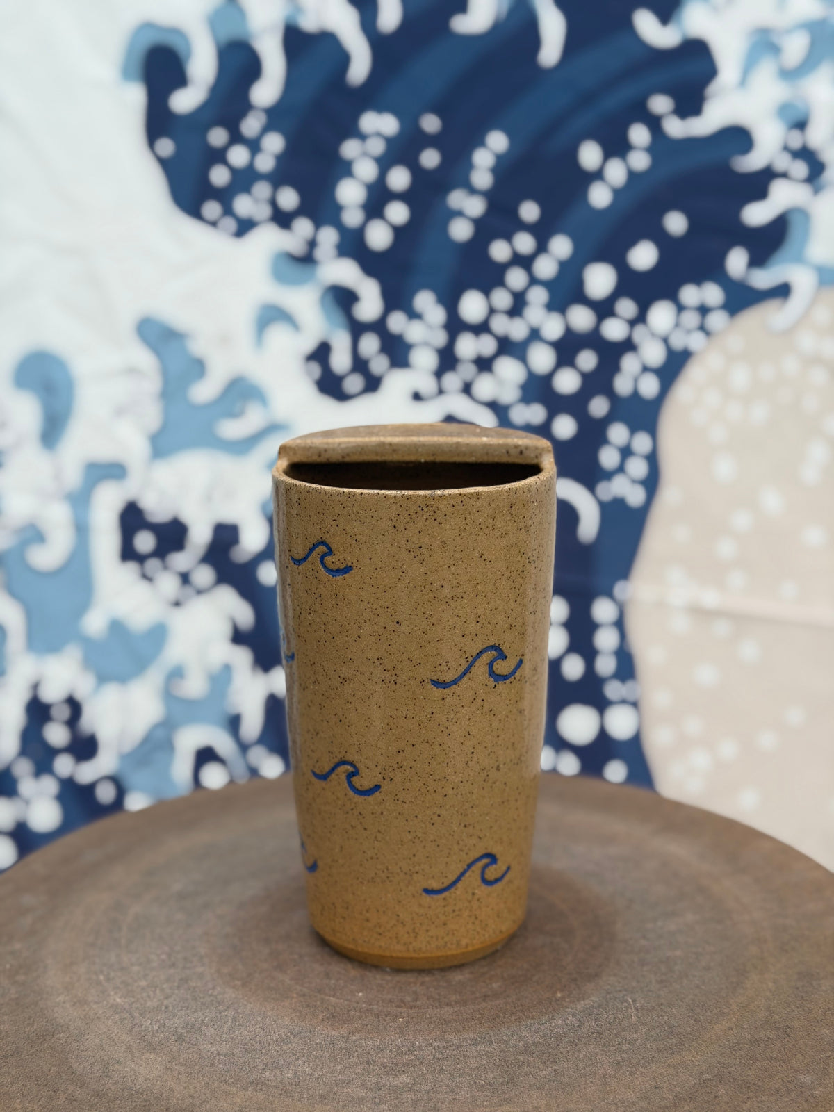 Waves to-go mug | Tall