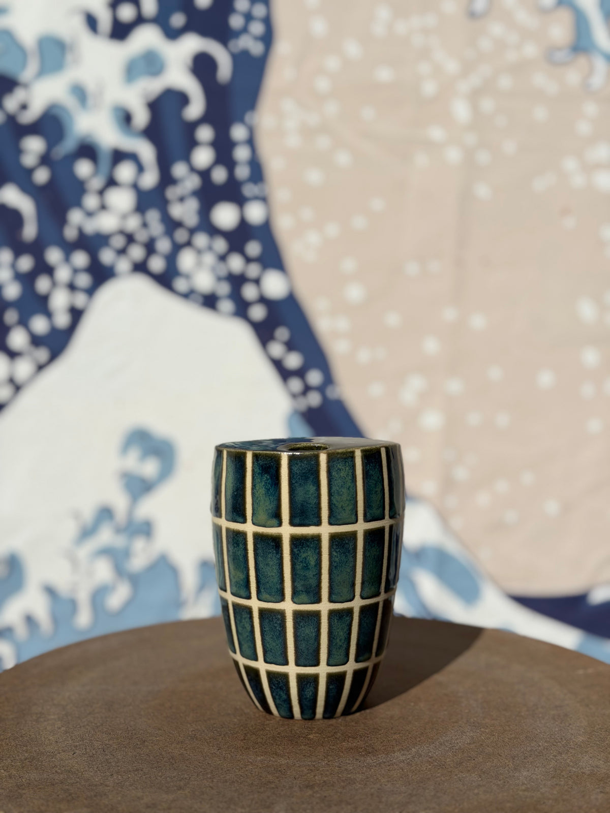 Green Tiles to-go mug | Small