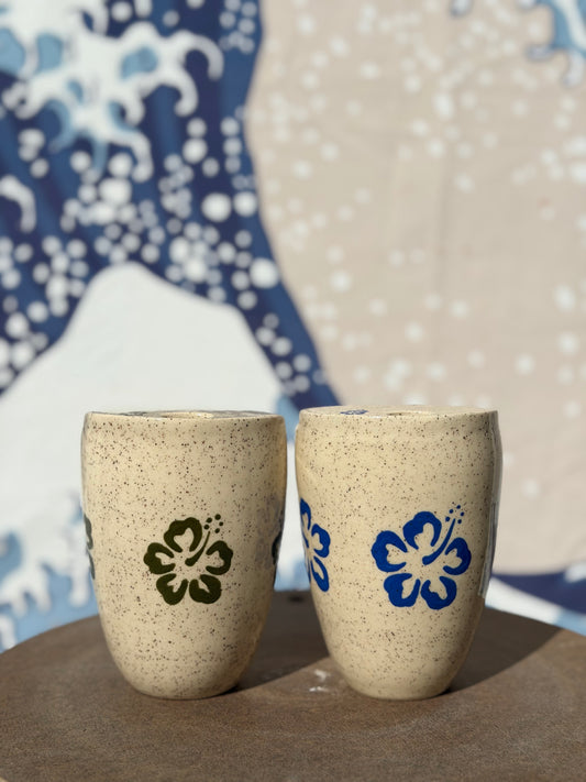 Hibiscus to-go mug | Small