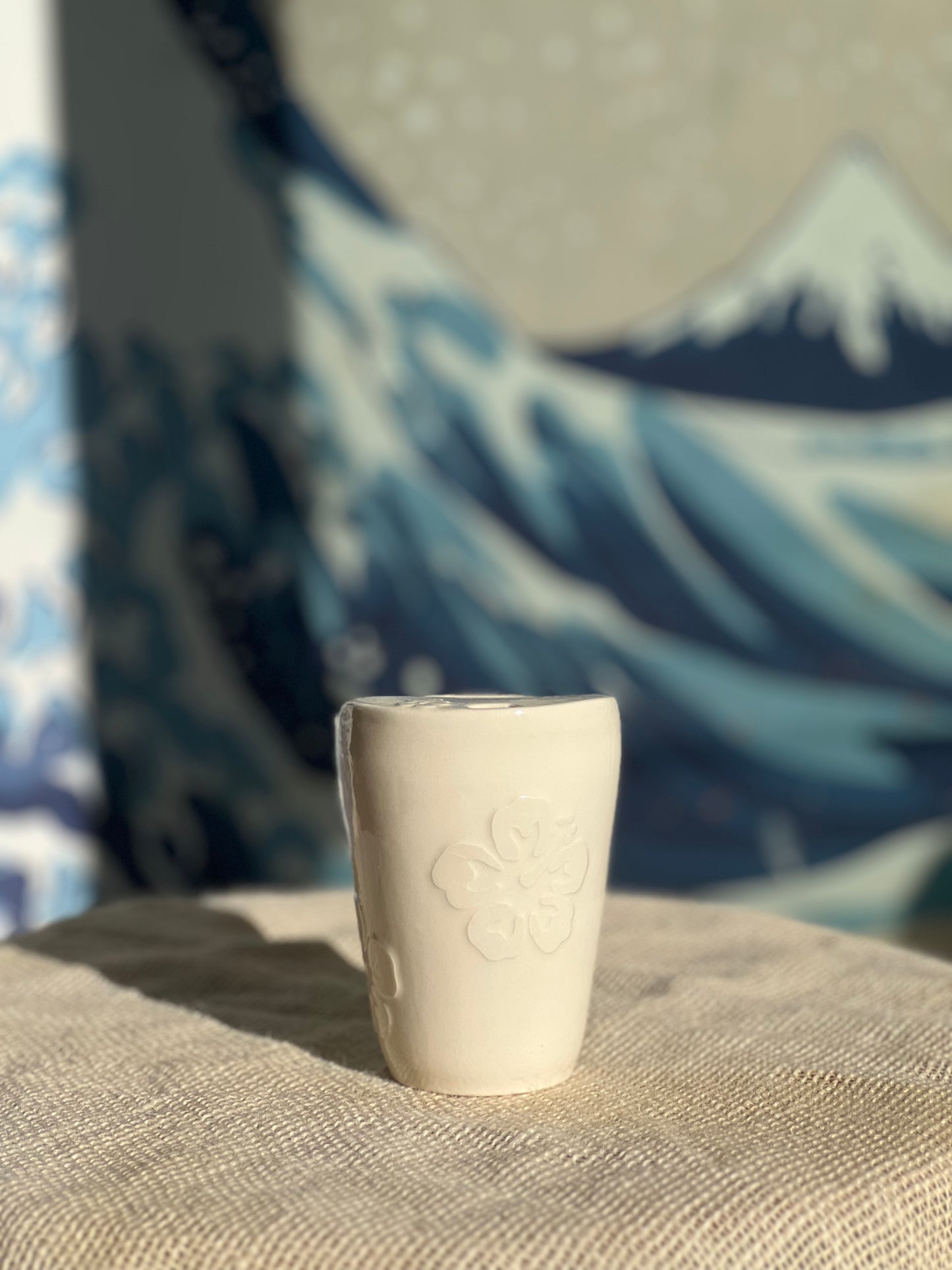 Lifted Hibiscus to-go mug | Small