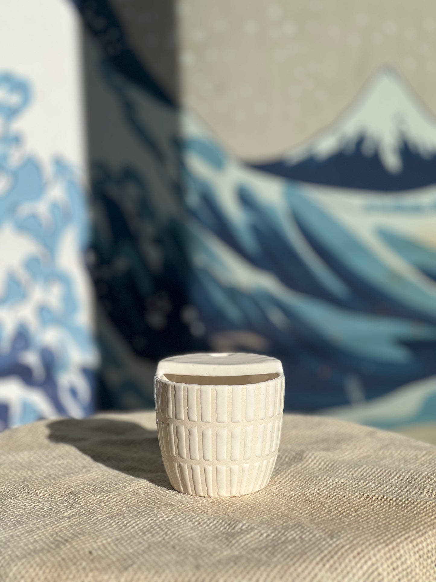 White Tiles to-go mug | Mini